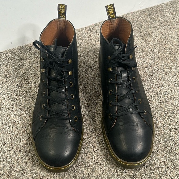 De Marten black lace up boots size 12 main image 5